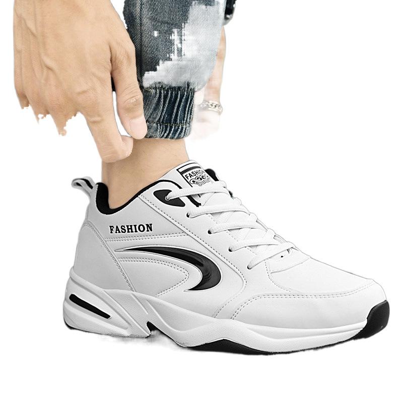 Increase height in autumn Casual running sneakers Breathable invisible increase shoe tide