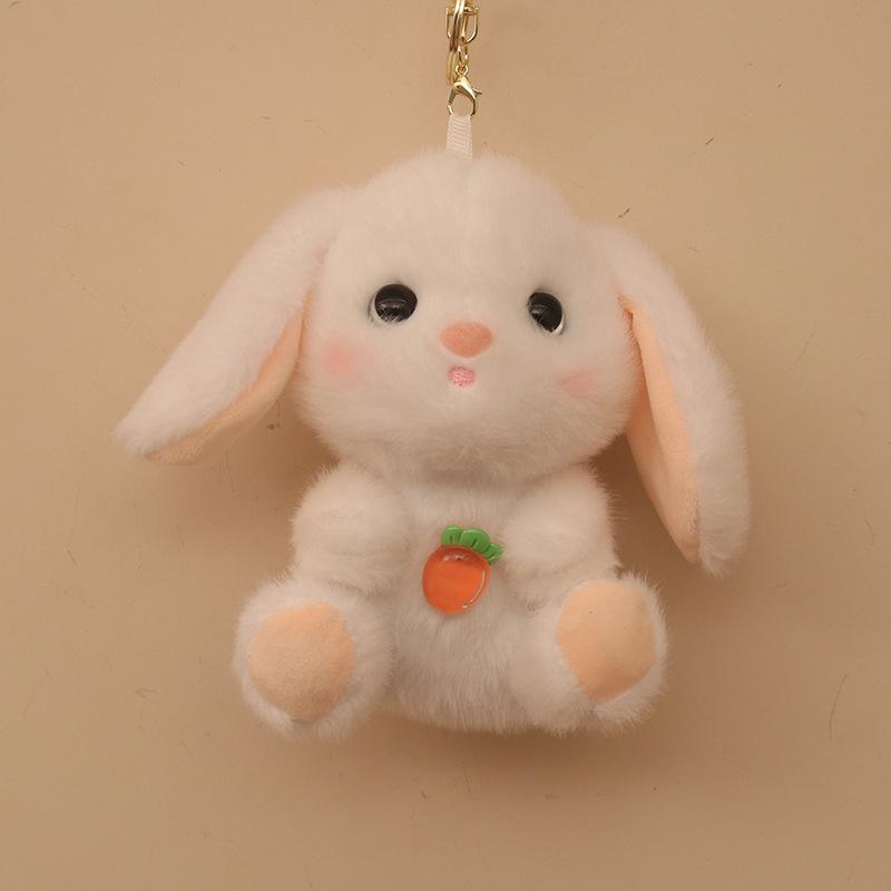 Cute Cute Bunny Pendant Plush Toy Doll Fragrant Rabbit Bag Pendant Keychain Doll Doll