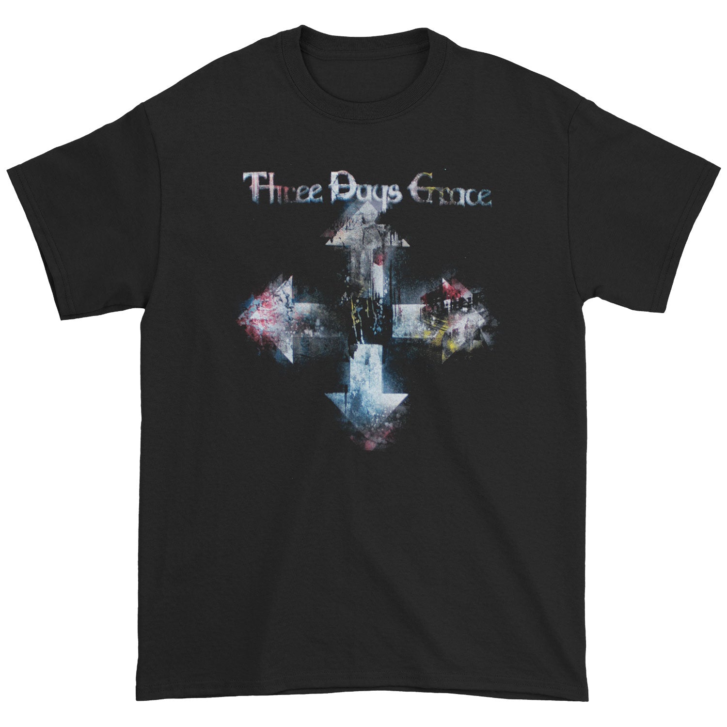 Three Days Grace Vertigo Casual TShirt Mens and Womens Luxury Brand Top M