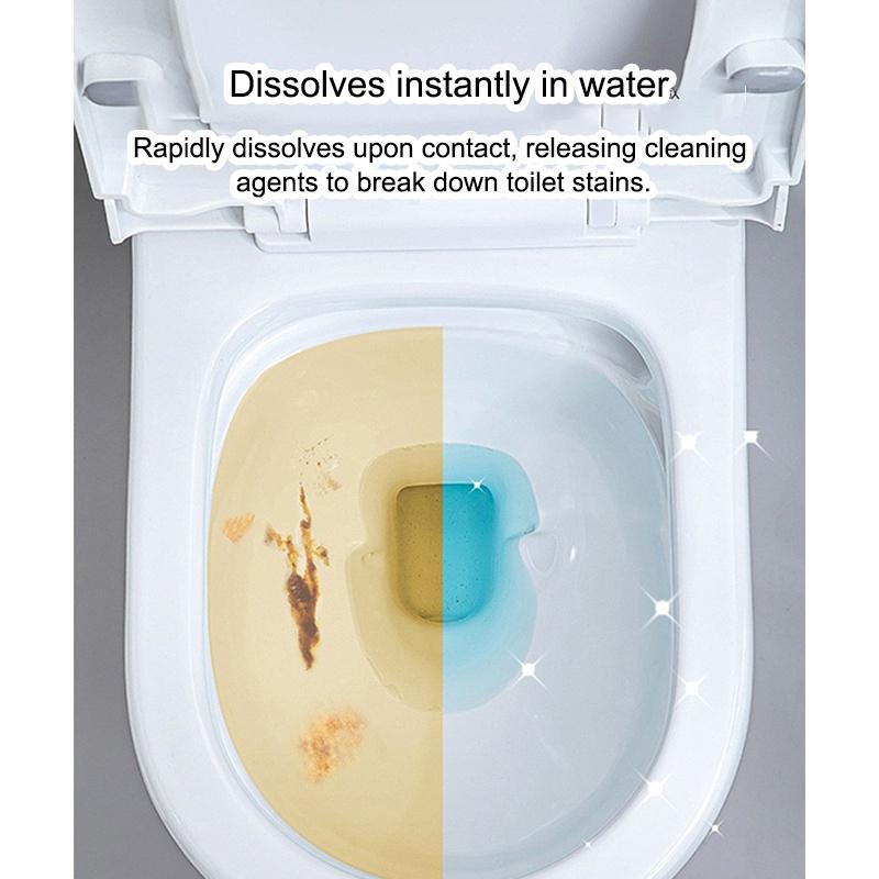 Toilet Cleaning Tablets 30Pcs Instant Toilet Cleaning Tablets Stain Removal & Fragrance Bathroom Toilet Cleaning Tablets