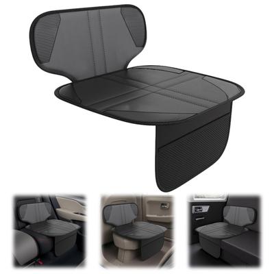 Child Car Seat Protector with Mesh Pocket Non-Slip Backing Waterproof Stain Resistant