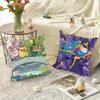 Cartoon Adventure Time Classic Movie Pillow Case Square Pillow Bedroom Sofa Leisure Comfort Cushion Living Room Home Decoration
