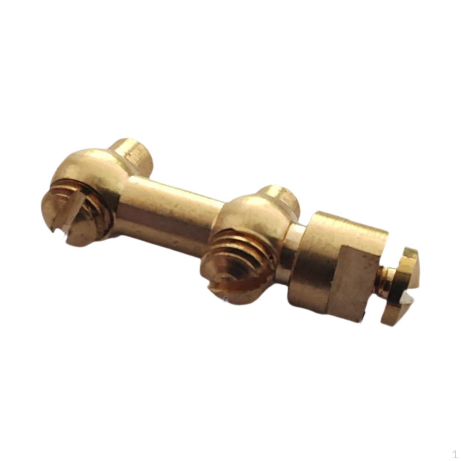 

Brass Adjustment Screw for Saxophone, Replacement Screw, Instrument Repair Accessory, Easy to Use, For Alto