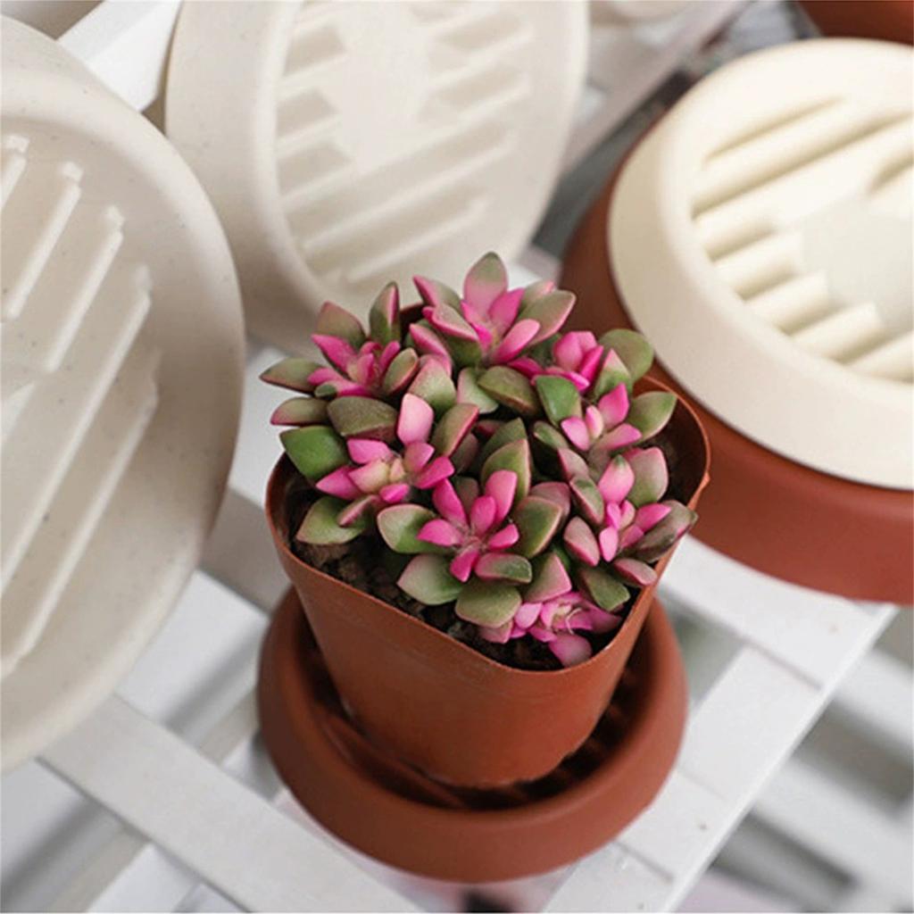 Potted Plant Tray for Indoor Home, Thick Flowerpot Base, Water-Resistant Tray, Root Rot and Overwatering