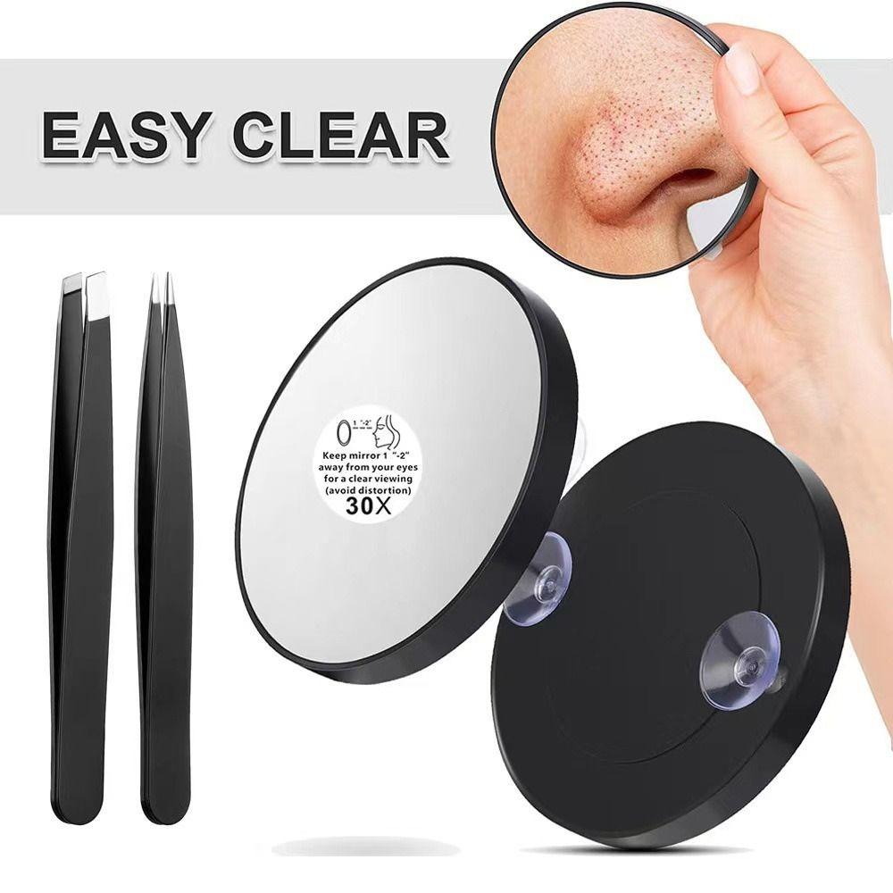 High-definition Enlarging Cosmetic Mirror 10/20/30X Magnification Vanity Mirror  Unisex
