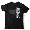 Malcom X Baumwoll-T-Shirt Fall For Anything Unisex Bürgerrechts-T-Shirt