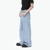 Menswear | Cleanfit High Street Minimalist Wide Leg Loose Straight Versatile Polished White Jeans Tide