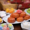 Miniature Toy Simulation Moon Cake Plastic Dollhouse Food Dollhouse Miniature Mooncake Play House Food Model