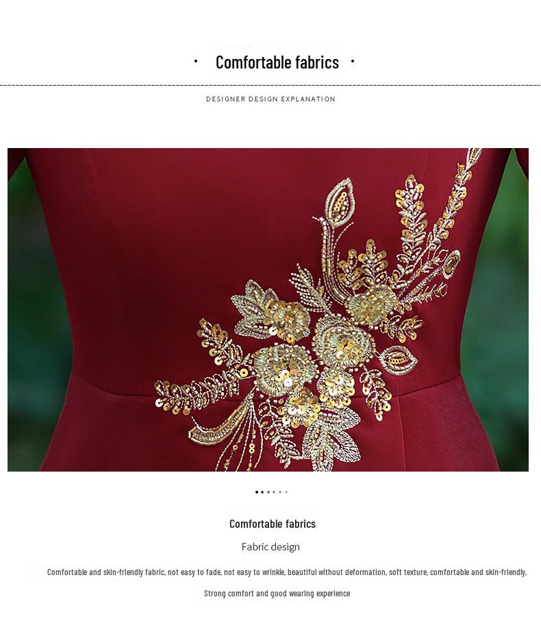 Elegantné čínské šaty Cheongsam pre matku nevesty: 2025 Štíhle spoločenské šaty na svadobnú hostinu
