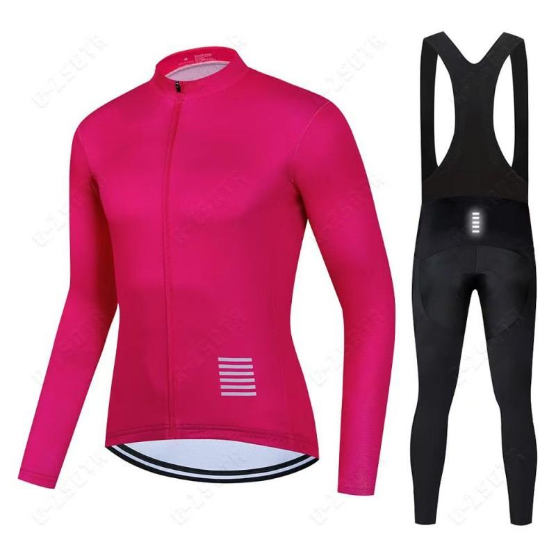 Men Women Cycling Jersey Long Sleeve Quick Dry Breathable Mountain Road Bike Apparel Season