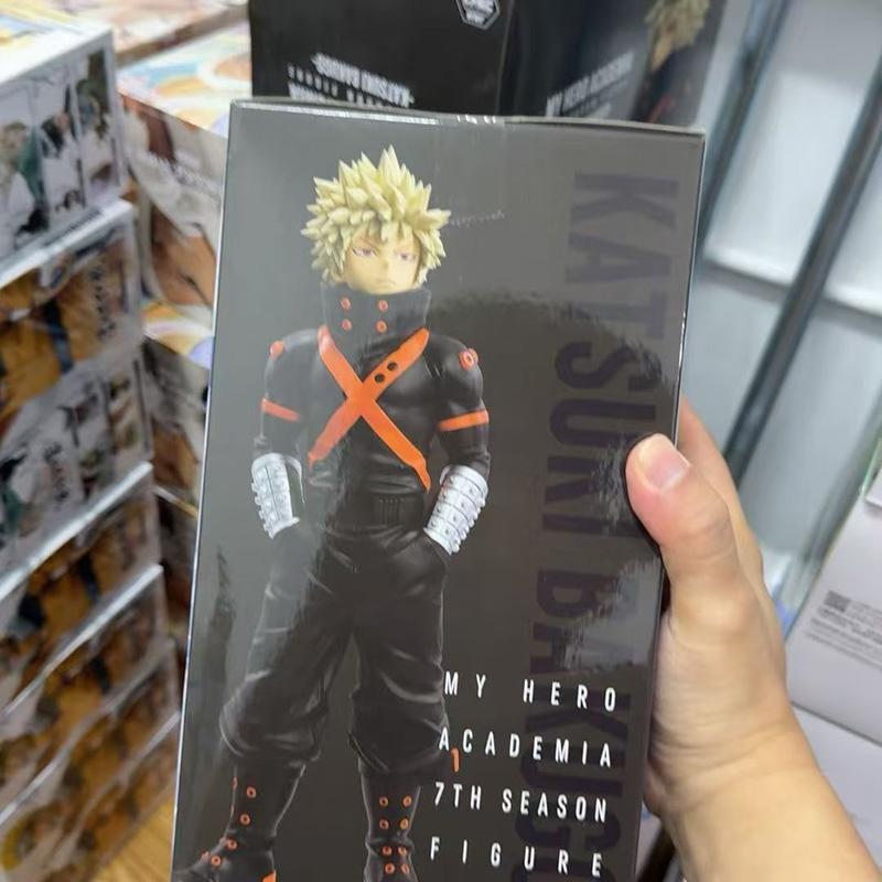 Original BANPRESTO 23cm My Hero Academia 7TH SEASON FIGURE Katsuki Bakugo Figure Anime Model Genuine Boxed Toy