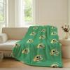 Cartoon cute KeroroS Blanket For Sofa Office Bed Plane Travel Sleep Read Relax Camping Soft And Warm