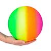 Inflatable Soccer Ball Rainbow Football PVC Playthings Inflatable Football Toy Beach Rainbow Balls