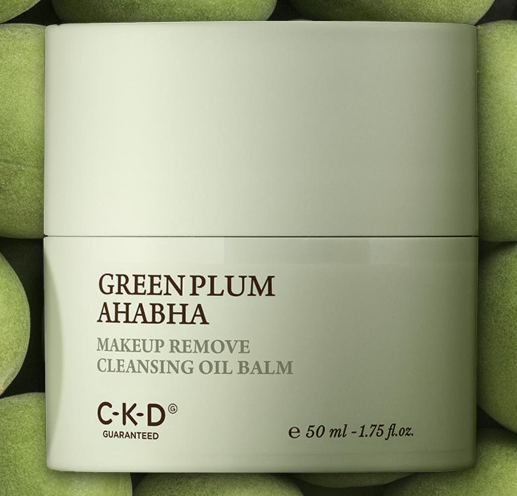 CKD Green Plum AHA BHA Makeup Zero Cleansing Oil Balm Deep Cleansing Smooth Skin 50ml