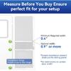 RV Screen Door Closer With Adjustable Tension, Aluminum RV Door Closer Kit, Built-In Spring Automatic Closing Device, Works With Most Camper Travel