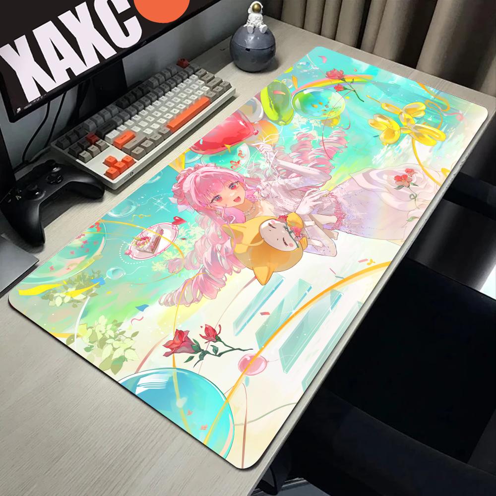 Mouse Pad Anime Girl HD Print Mousepad Laptop Gamer Infinity Kawaii Extended Desk Mat PC Nikki Gaming Cute Keyboard Pad