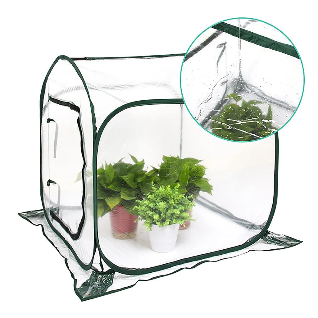 Insulation Warm Room Greenhouse With Ground Nail Outdoor Indoor Glass Fiber Rod Safe Useful Plastic Portable Garden Green House