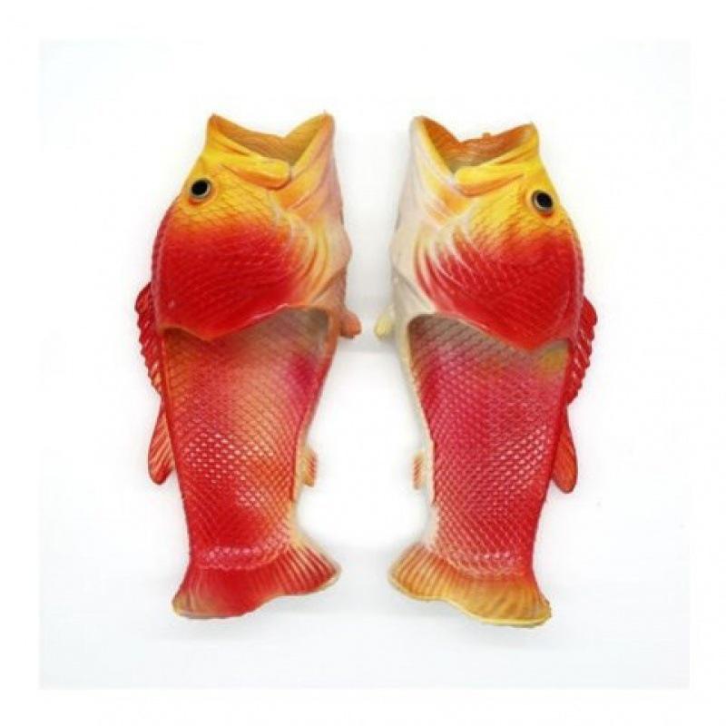 Unisex Summer Fish-Shaped Slippers: Trendy, Creative, and Funny Lobster Design
