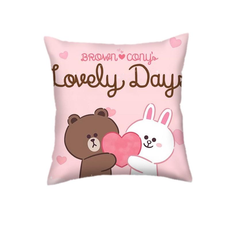 New Cartoon Doll Home Cute Pillow Cushion Cover Couple Gift Nap Sofa Car Gift Pillow