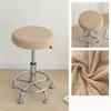 Round Jacquard Stool Cover Stretch Domestic To Use Saet Cover Case Elastic Chair Soft Cushion Cover Washable Bar Chair Slipcover Thick