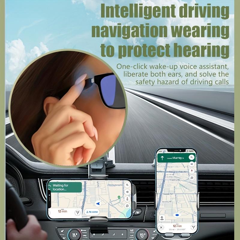 New Smart Glasses Wireless Bluetooth Hands-Free Talking Music Headset with Speaker Fashion Sunglasses Eyeglasses