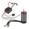 4282 2150KV V2 RC Sensorless Brushless Motor 4 Poles Rotor Replacement RC Motor with 150A ESC Temperature Control Port