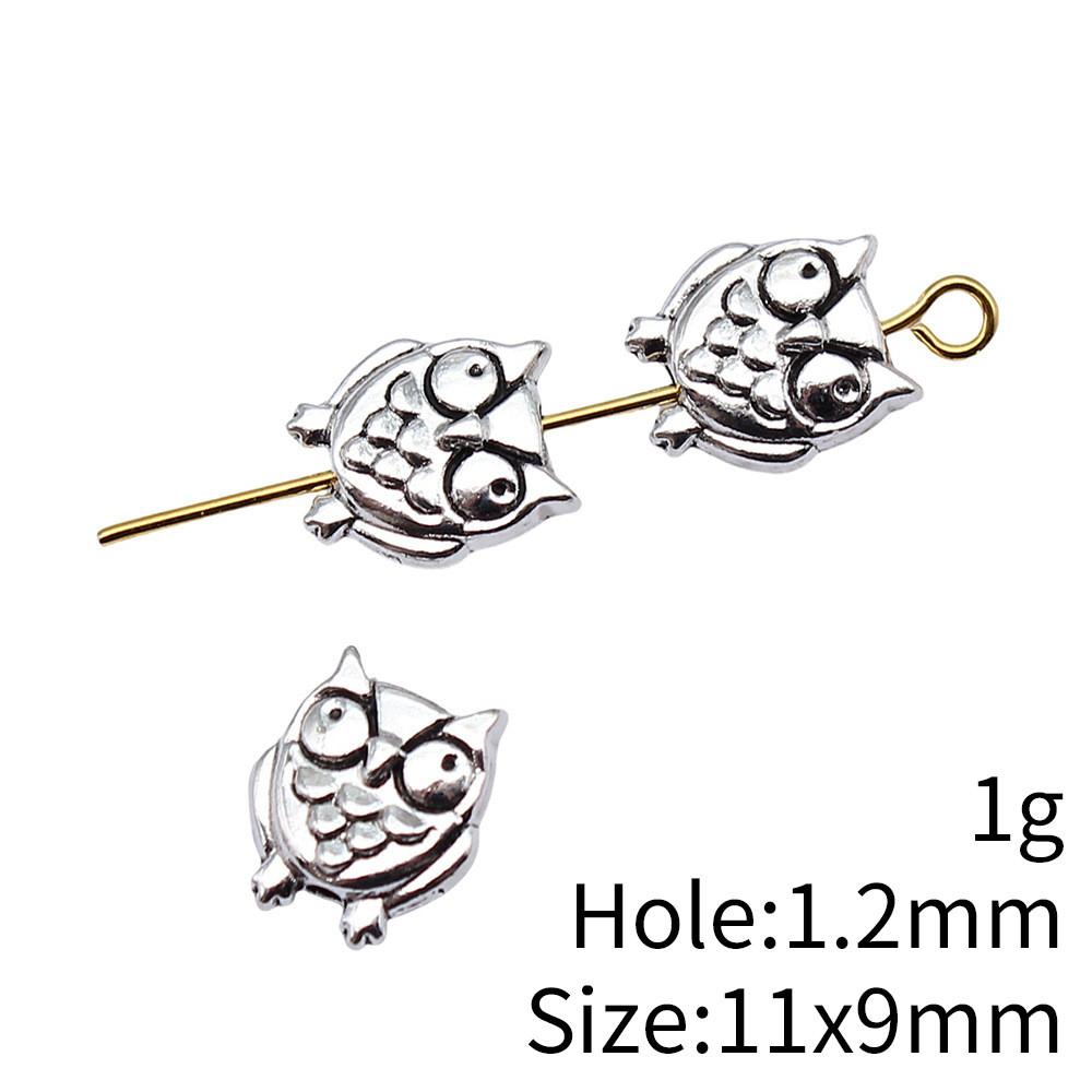 Beads To Make Jewelry Jewelry Findings & Components Animal Small Hole Beads Spacer Accessories Parts Beads For Jewelry Decorations And Accessories