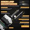 Xenon Bulbs for Motor Vehicles 6000K Bright White, Quick 5-Minute Install, No Battery Required, Fits Selected Models (2 Pack)