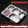 316L Stainless Steel 5-Compartment Lunch Box