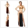 Cosplay Princess Leia Slave Costume Dress Gold Bra And Neckchain Egyptian Greek Goddess Costume Xs-3Xl