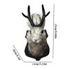 Wandmontierte Tierköpfe Realistische 3D-Skulptur Tierkopf Wandornamente Für Büro Lounge Zuhause Innen Wohnzimmer Schlafzimmer