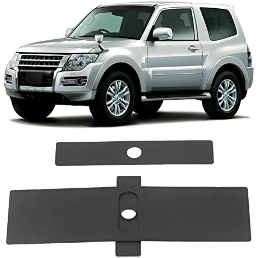 Auto Panel Staub Abdeckung 2PCs Hebel Panel Trim Streifen 8015A066 Ersatz Für Pajero V93 V80 V87 V97