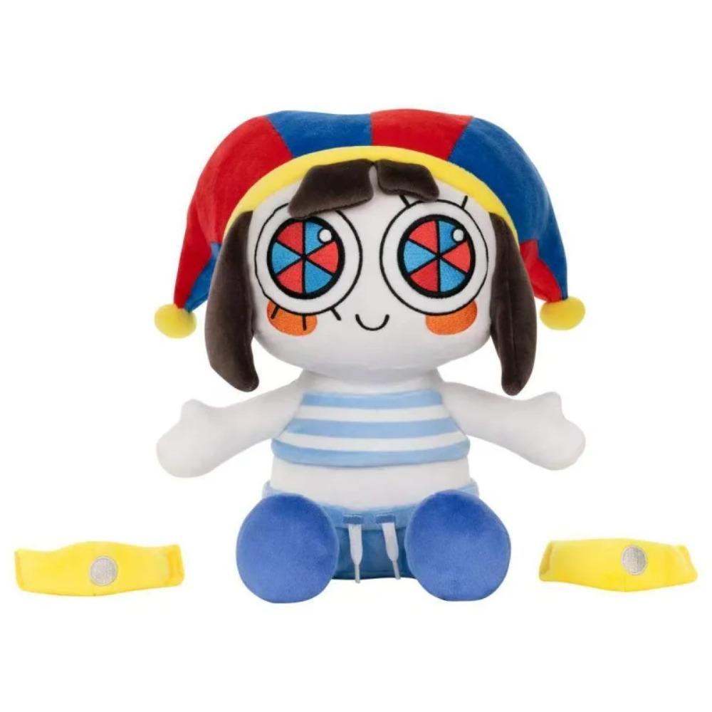 Atemberaubende digitale Zirkus Pomni Jester Plüschtiere, weich gefüllte Cartoon-Puppen-Serie, für erwachsene Fans, Heimdekoration, Sammlergeschenke
