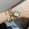 Large Frame Chain Women'S Bracelet Watch Fashion Personality Women'S Watch Square Fashion Watch Live Streaming Host