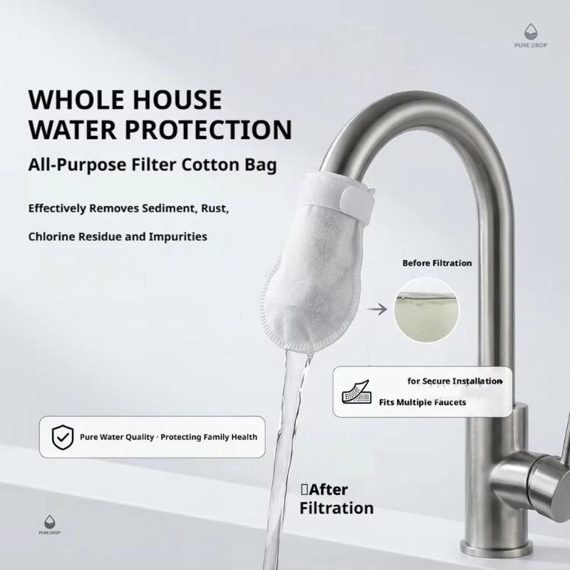 Universal High-density Tap Water Filter Cotton for Reliable Purification in Kitchen