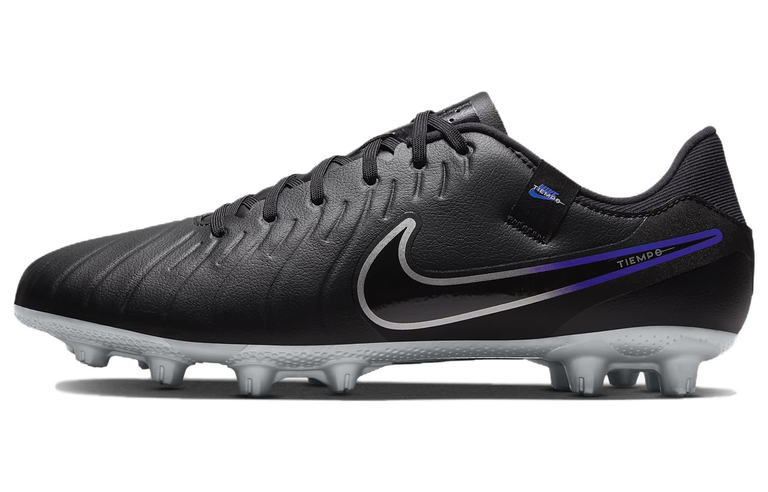 

Nike Tiempo Legend 10 Academy Hg Spikes Black Hyper Royal Chrome DV4339-040 38.5