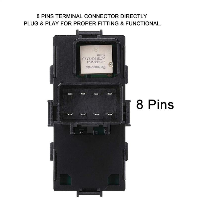 22895545 For Chevy Chevrolet Silverado/ GMC Sierra 2007-2013 Passenger Side Power Window Control Switch Button Accessories