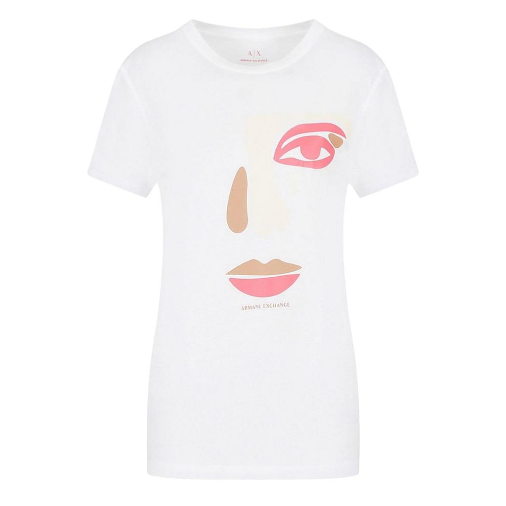 Armani Exchange Womens/Ladies Face T-Shirt