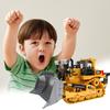 Excavator Toy Electric Remote Controlled Alloy RC Wheel Loader Truck Model for Kids