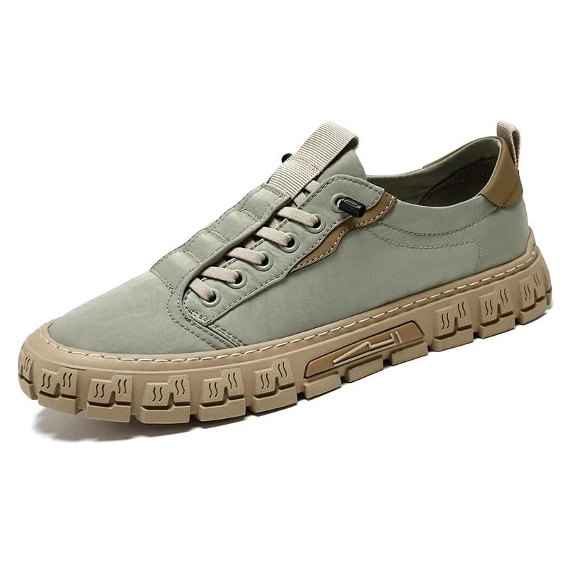 

Мода 2024 года, новые мужские парусиновые туфли, брендовая дышащая мужская повседневная обувь, модные удобные кроссовки на платформе, слипоны, вулканизированная обувь для мужчин 39