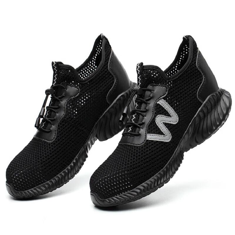 Alliance Messenger Breathable Flyknit Steel Toe Safety Shoes