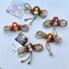 Cute Hemp Rope Double Ponytail Girl Brooch Cartoon Elf Pendant Pin Backpack Clothing Decorative Accessories