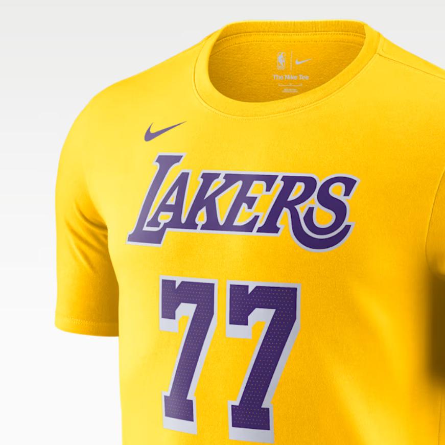 Nike NBA Letter Short Sleeve Crew Neck T-Shirt Men tops DR6380-733