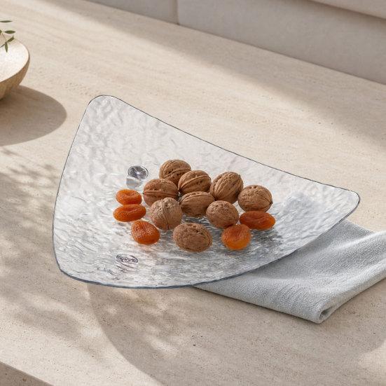 Countertop Fruit Bowl, Modern Decorative Multi-use Serving Tray, Dessert Cake Candy Snack Plate for Dining Table Kitchen Home Decor