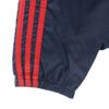 Adidas 80s Vintage Trefoil Logo Jacket M Navy Mesh-lined Hood Men's Used