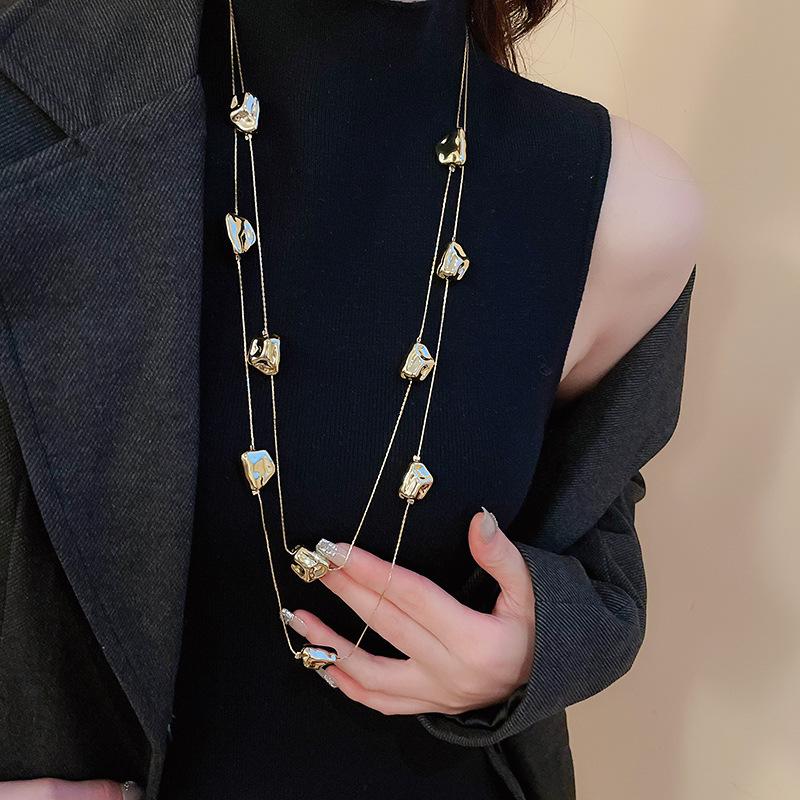 Collana con Perline per Clavicola Resort Bohemien - Accessorio di Moda di Lusso Leggero di Alta Gamma