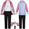 Howl Cosplay Costume with Necklace and Earrings Size M (Includes Wig)