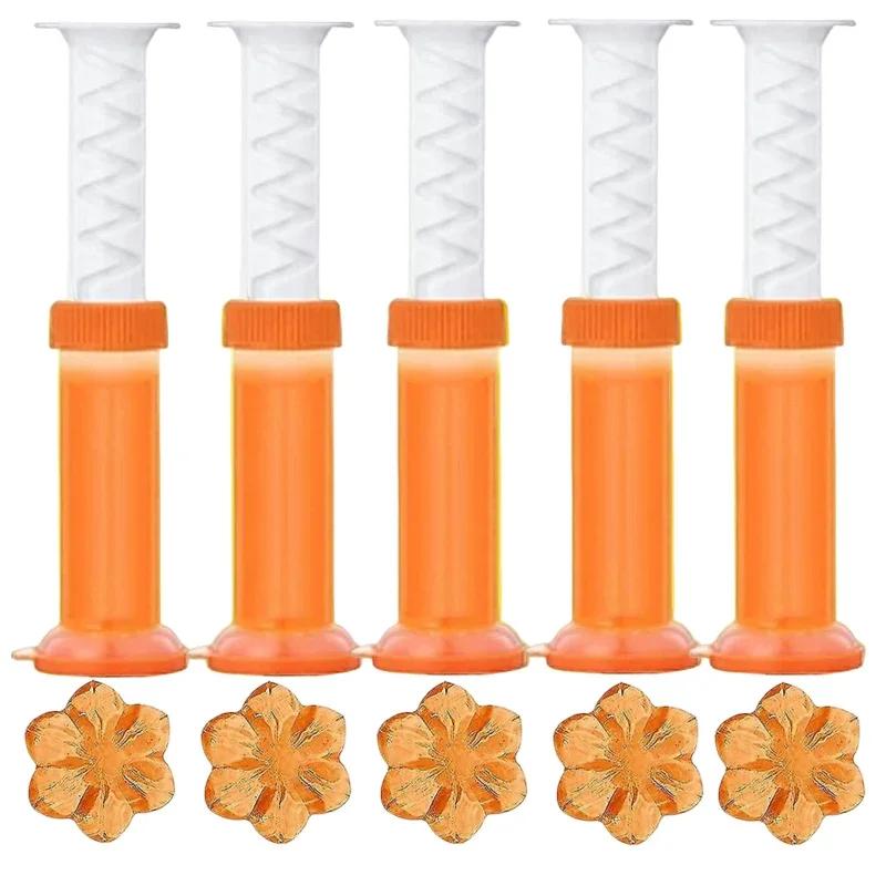 5/1PCS Toilet Cleaner Gel Deodorant Toilet Gel Air Freshener Aromatic Flower Fragrance Bathroom Deodorizer Household Clean Tools