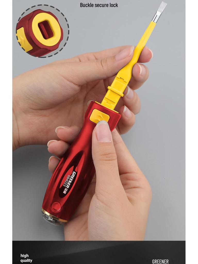 Green Forest Dual-Function Electrician Induction Test Pen