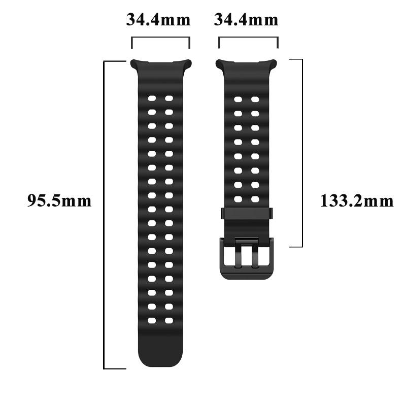 Original Armband für Samsung Galaxy Watch Ultra 47 mm, weiches Sport-Correa-Armband für Galaxy Ultra 47 mm, Armband für Männer und Frauen